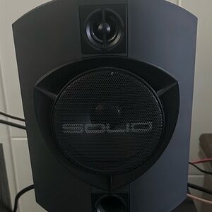 B&W Rock Solid Bookshelf Speaker Pair